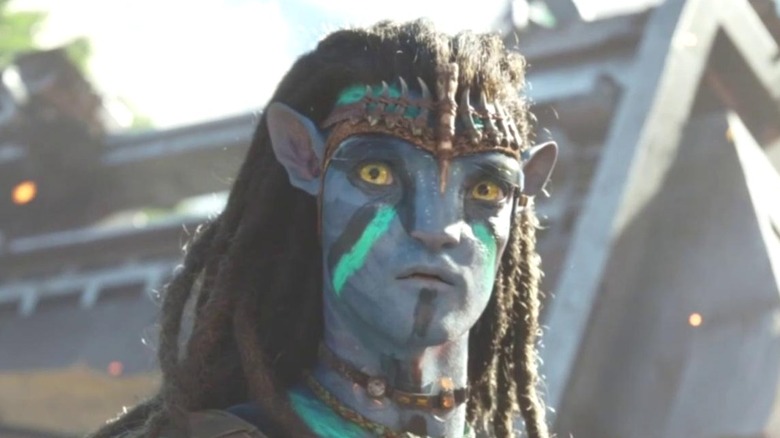 Sam Worthington in Avatar: The Way of Water