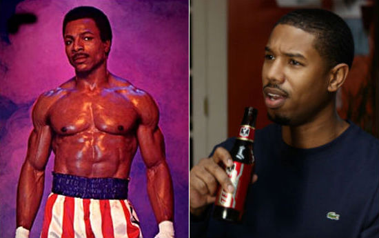 Michael B Jordan creed movie rocky spin off