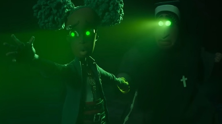 Wendell and Wild glowing eyes