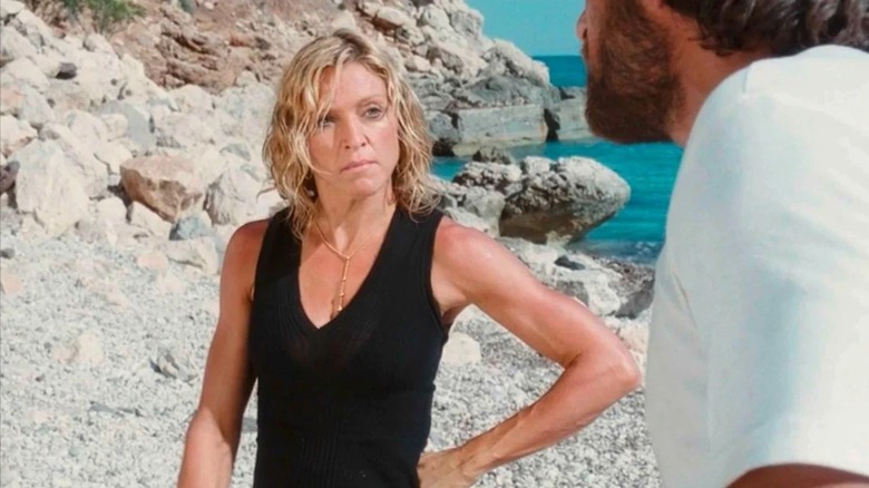 Madonna petulantly stands her ground as Amber Leighton in Swept Away