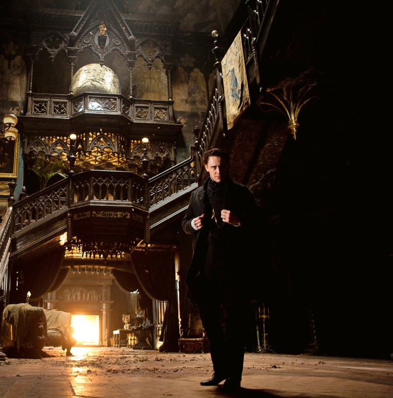 Crimson Peak Empire spread - Hiddleston closeup