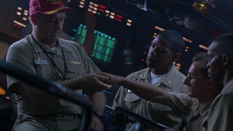 Maré Carmesim Denzel Washington Gene Hackman