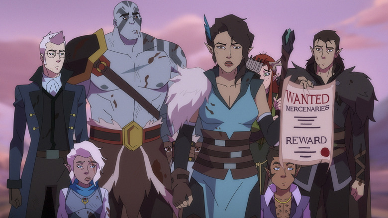 The ensemble of The Legend of Vox Machina