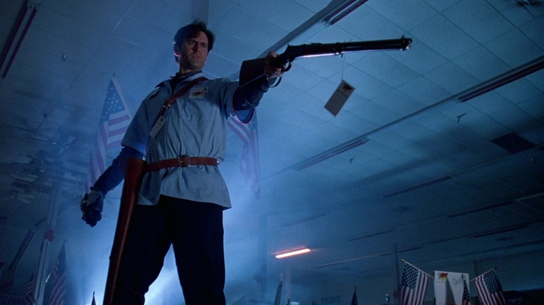 Ash holding rifle