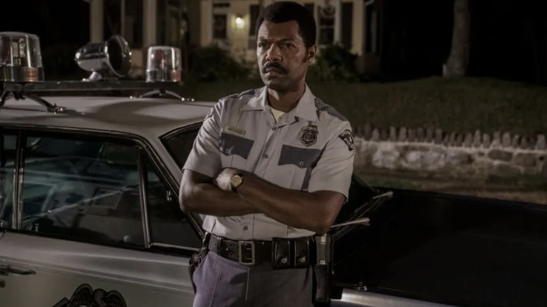 Sherriff Levon Brooks surveys his jurisdiction in Crystal Lake
