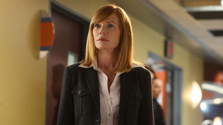 Marg Helgenberger as Catherine Willows in CSI: Crime Scene Investigation