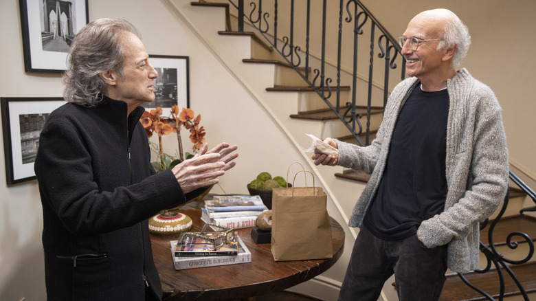 Richard Lewis and Larry David in Curb Your Enthusiasm