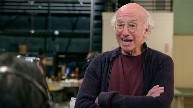 Larry David on Young Larry Set
