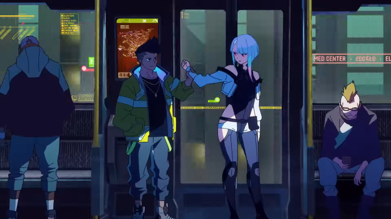 Cyberpunk Edgerunners Trailer A Lot Of Flashing Lights And Cybercrime