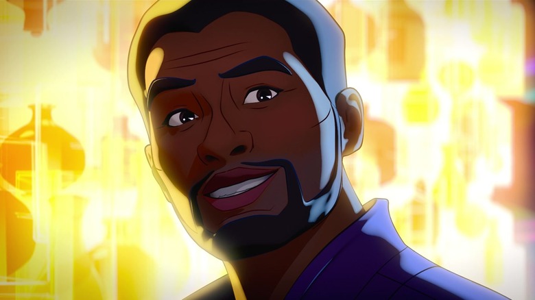 T'Challa smiling