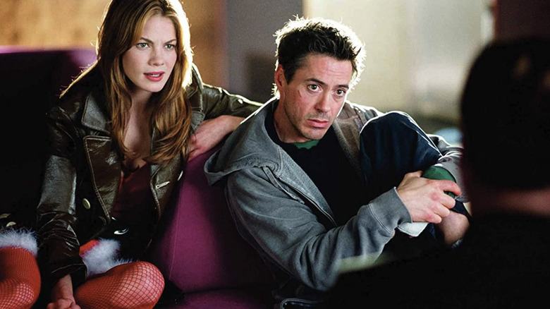 Michelle Monaghan and Robert Downey Jr in Kiss Kiss Bang Bang