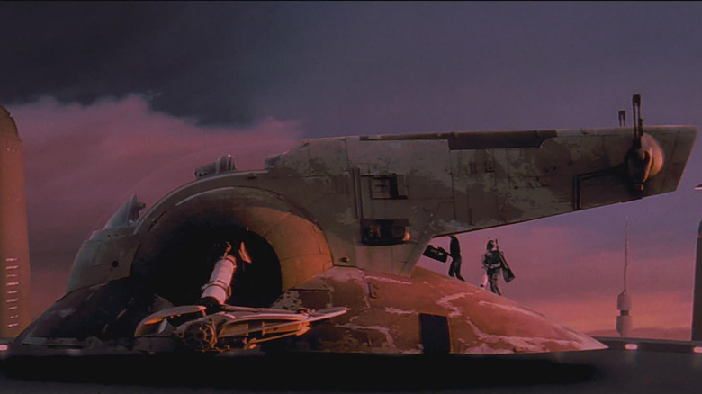 Boba Fett's ship Slave One