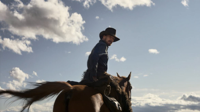 Benedict Cumberbatch wearing a cowboy hat