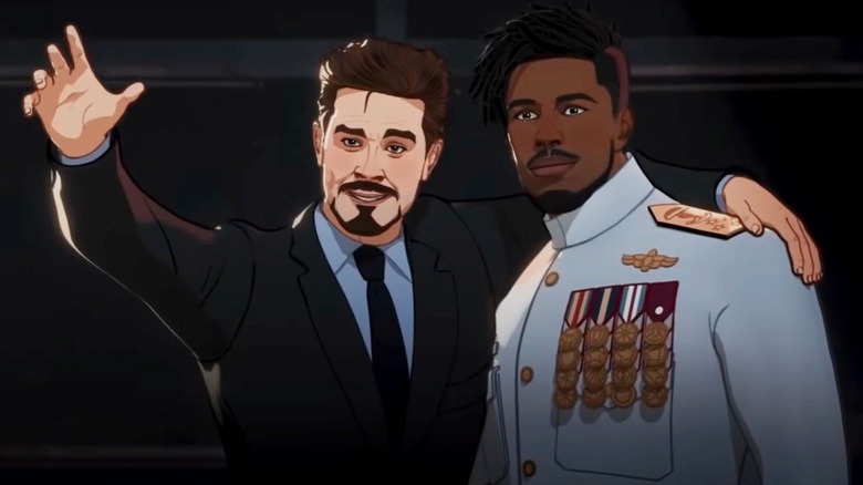 Killmonger and Tony Stark in What If