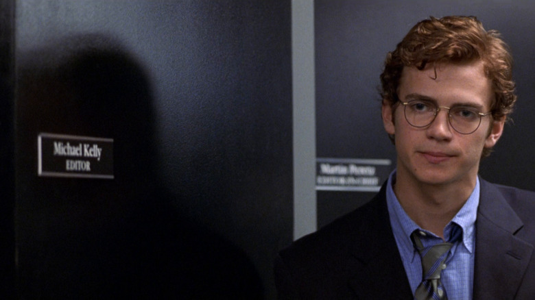 Shattered Glass Hayden Christensen as Stephen Glass