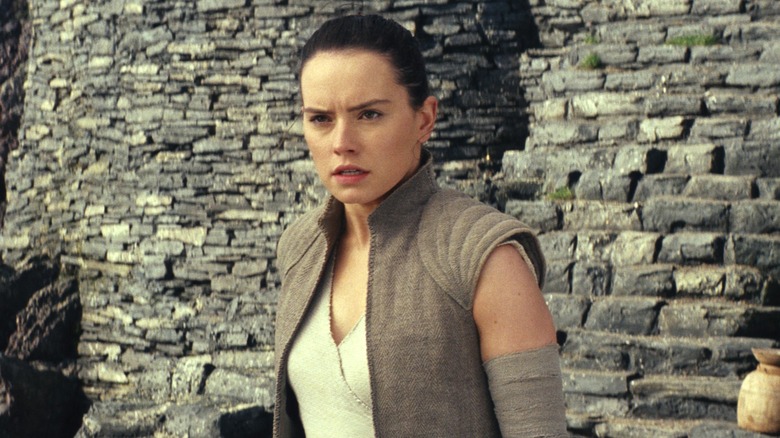 Daisy Ridley in Star Wars: The Last Jedi