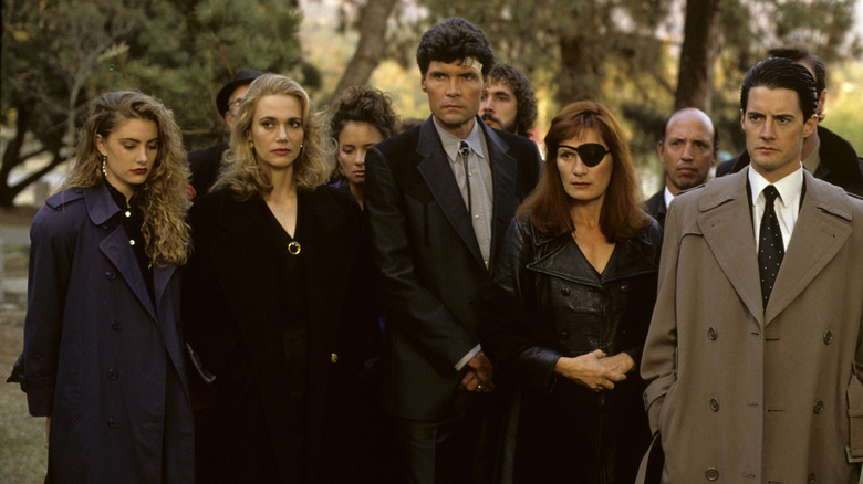 The cast of Twin Peaks