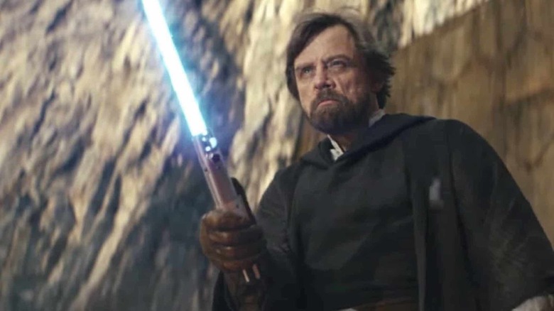 Luke Skywalker in The Last Jedi