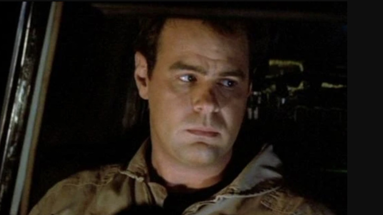 Ray Stantz is not too happy in Ghostbusters