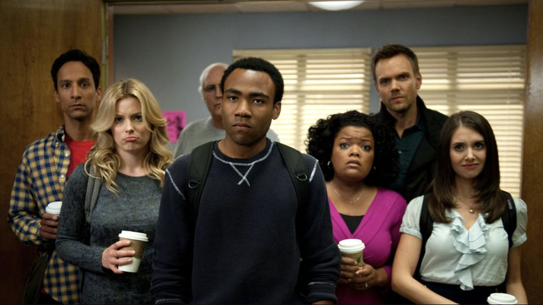 The cast of Community