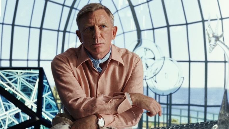 Daniel Craig as Benoit Blanc in Glass Onion 