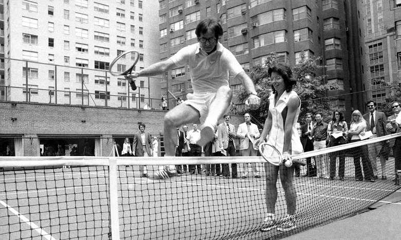 Bobby Riggs and Billie Jean King