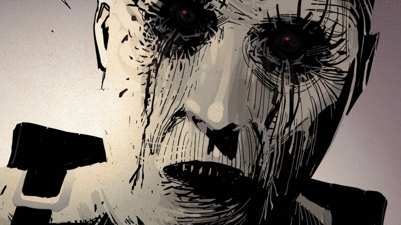 Daredevil #14 Muse unmasked/true face
