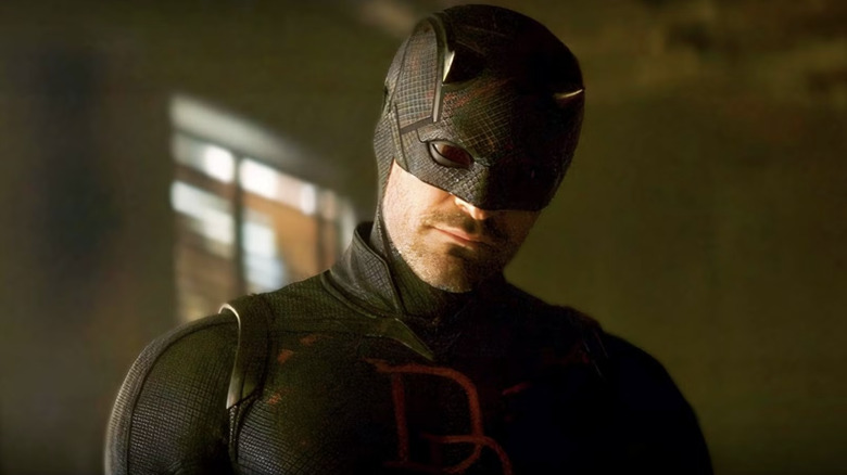 Daredevil's black costume in Daredevil: Born Again