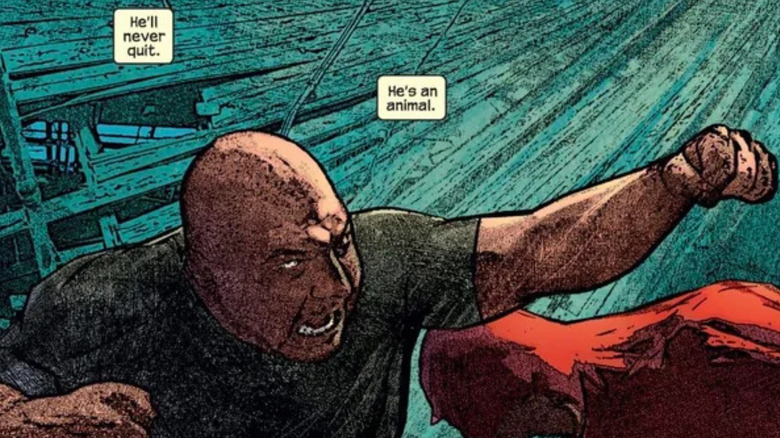 Daredevil fights Kingpin