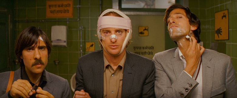 Behind The Darjeeling Limited - On the Motorcycle 