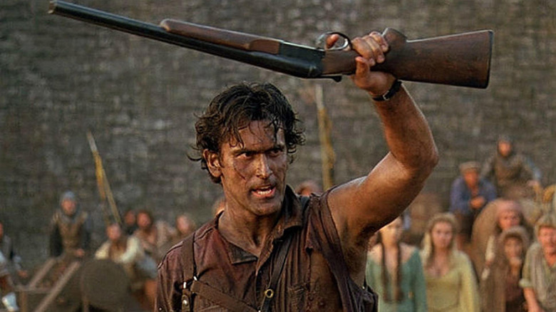 Bruce Campbell as Ash Williams in Army of Darkness
