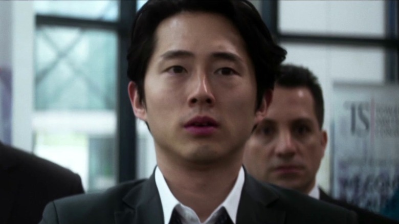 Steven Yeun in Mayhem