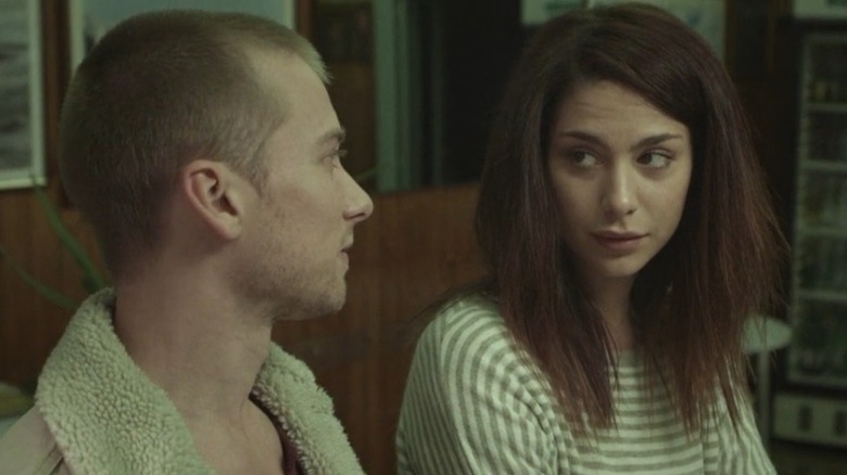 Lou Taylor Pucci and Nadia Hilker in Spring