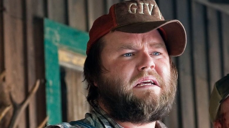 Tyler Labine as Dale and Alan Tudyk as Tucker in Tucker and Dale vs Evil