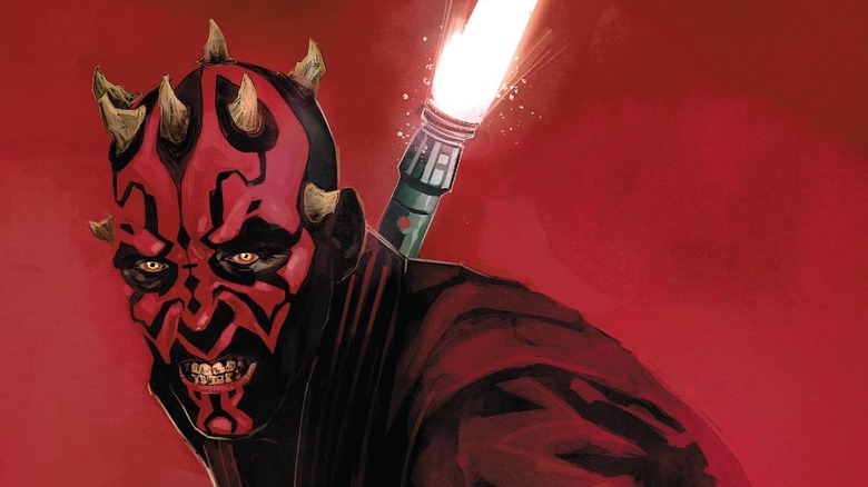 Darth Maul growling