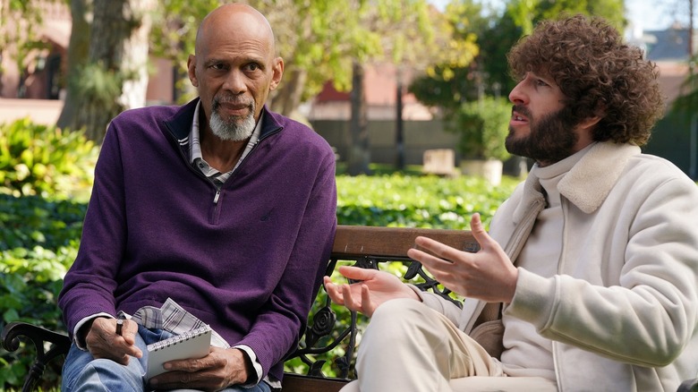 Kareem Abdul Jabbar and Lil Dicky in Dave