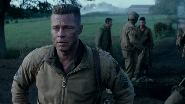 Brad Pitt in Fury