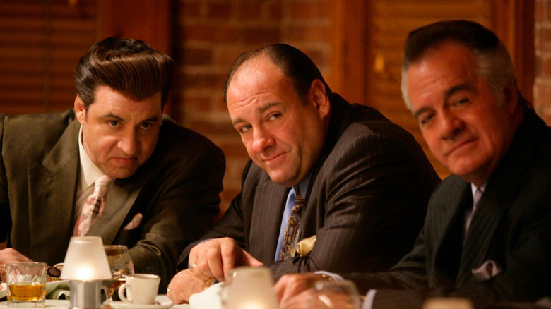 Steven Van Zandt, James Gandolfini, and Tony Sirico star in The Sopranos