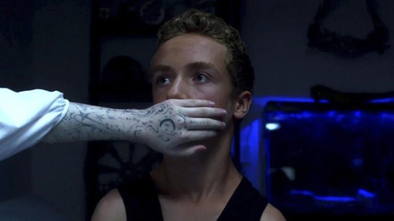 Maps to the Stars ghost hand on Benjie's mouth
