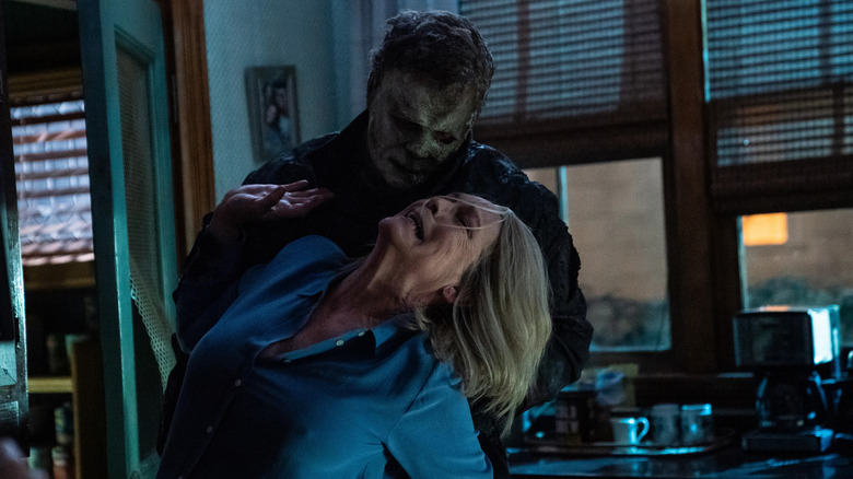 Michael attacks Laurie