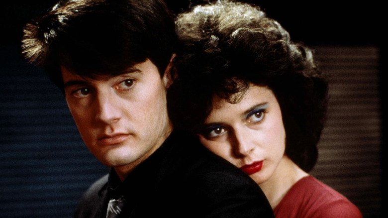 Kyle MacLachlan and Isabella Rossellini in Blue Velvet