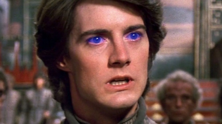 Paul Atreides eyes glow