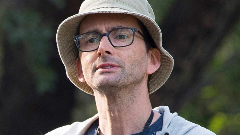 Walt Jodell looking confused in Camping