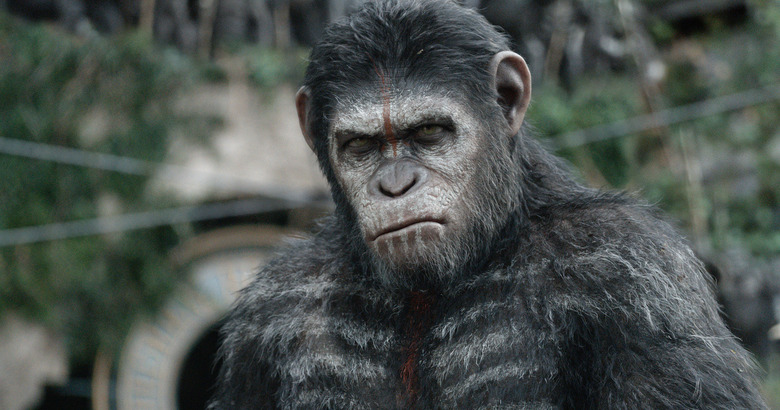 Dawn of the Planet of the Apes illustrated poster premiere