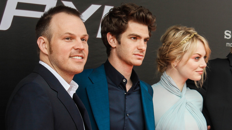 Marc Webb Andrew Garfield Emma Stone Amazing Spider-Man Premiere