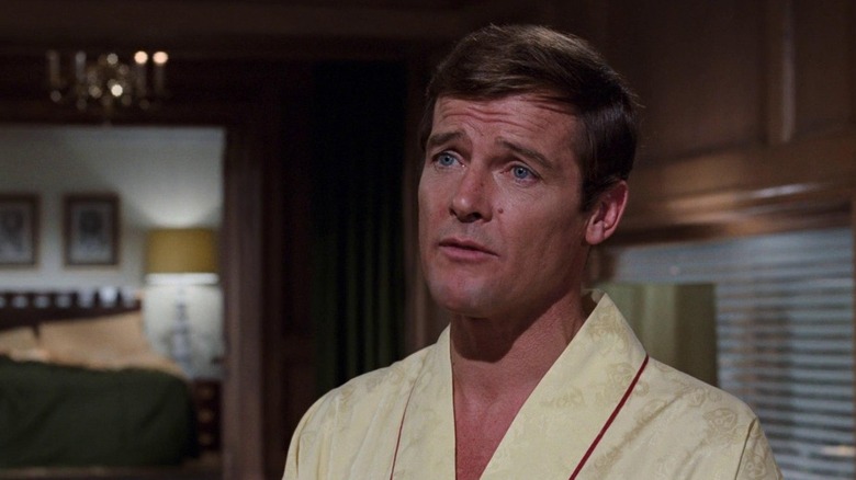 Roger Moore in Live and Let Die