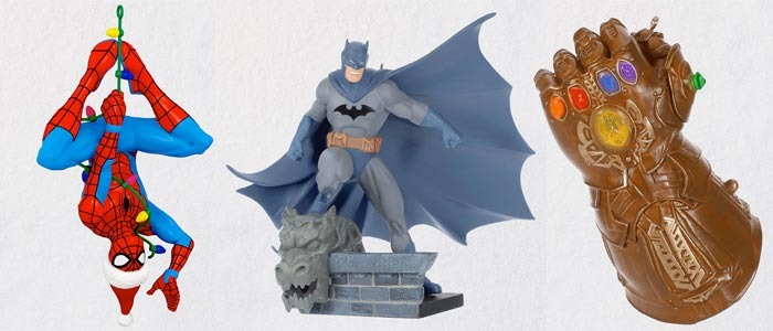 DC and Marvel Hallmark Keepsake Ornaments