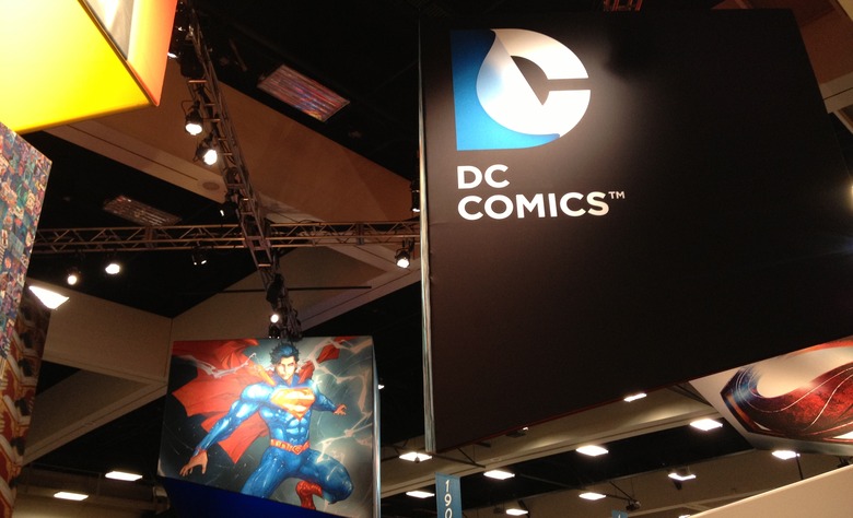 DC Comics booth