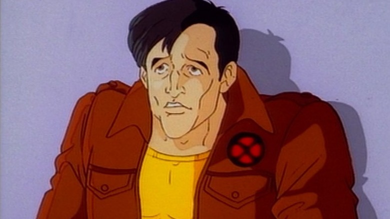 Morph looking relieved in X-Men: The Animated Series