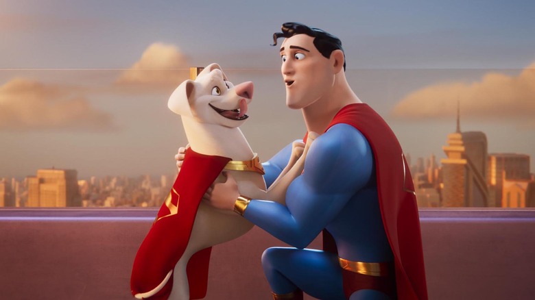 Krypto and Superman